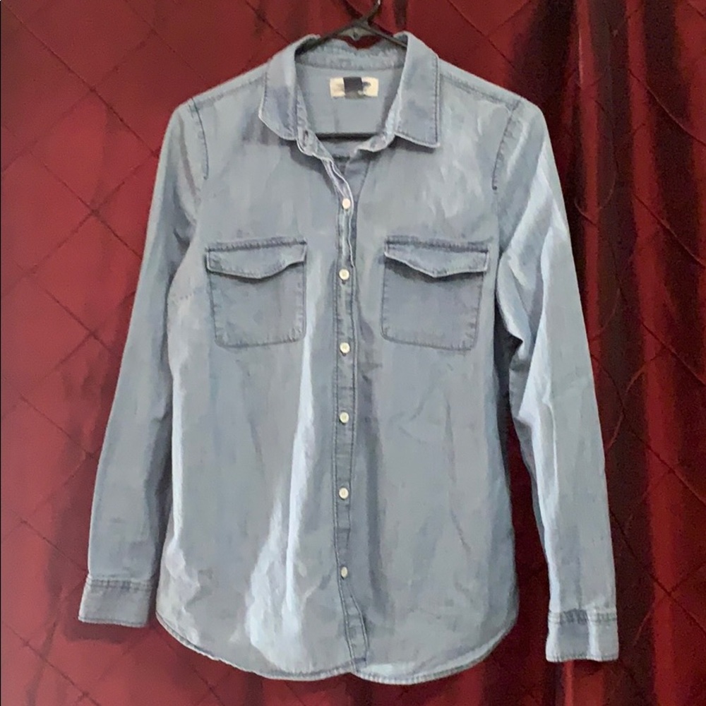 Denim Button Up